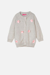 Girl's Sweater F/Slv.