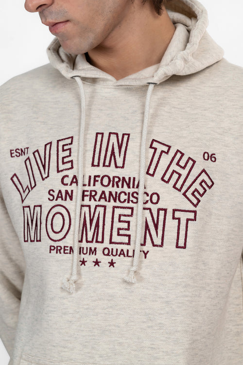 Live in the Moment Men's Hood