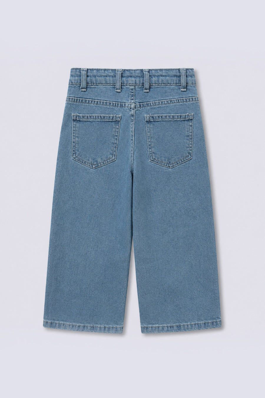 Girls' Side Bow Denim