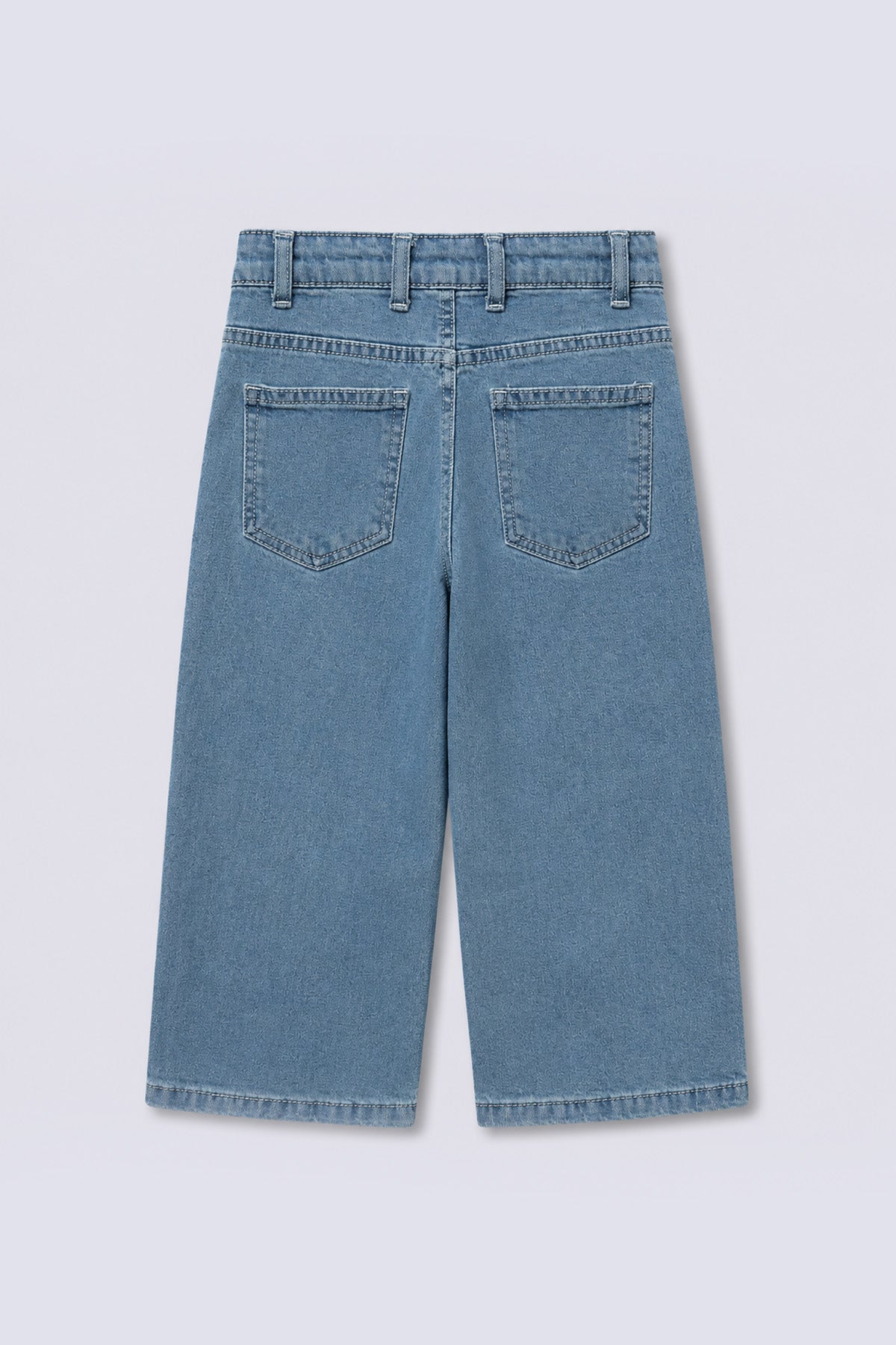 Girls' Side Bow Denim