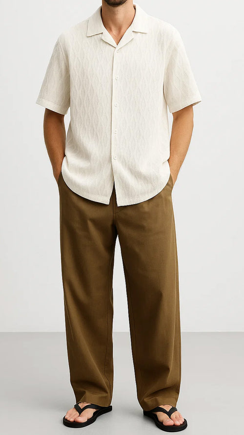 Men's Resort Collar Shirt