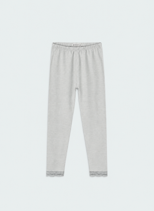 Heather Grey Girl's Tight