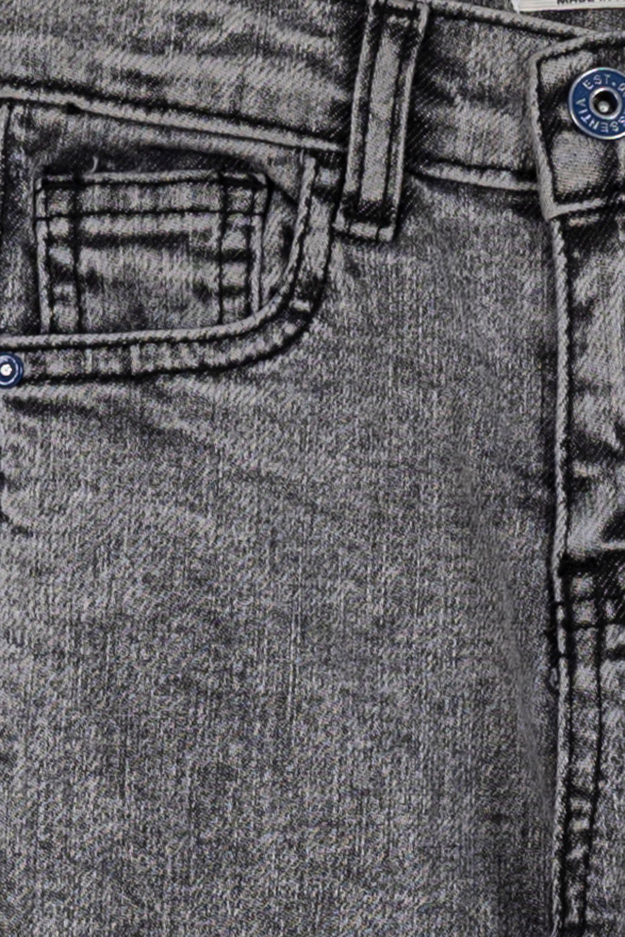 Charcoal Grey Boy's Denim Pant