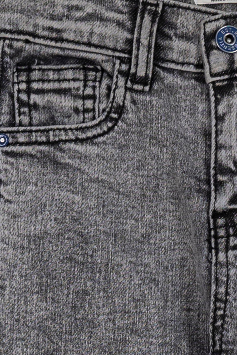Charcoal Grey Boy's Denim Pant
