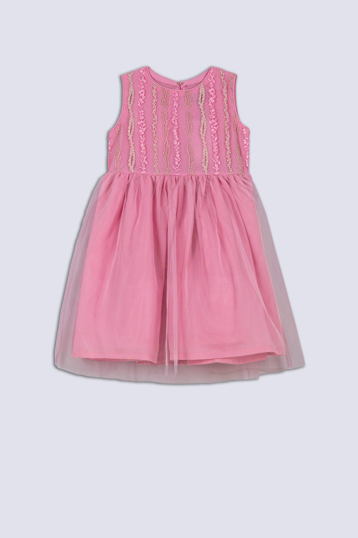 Pink Girl's Fancy Frock