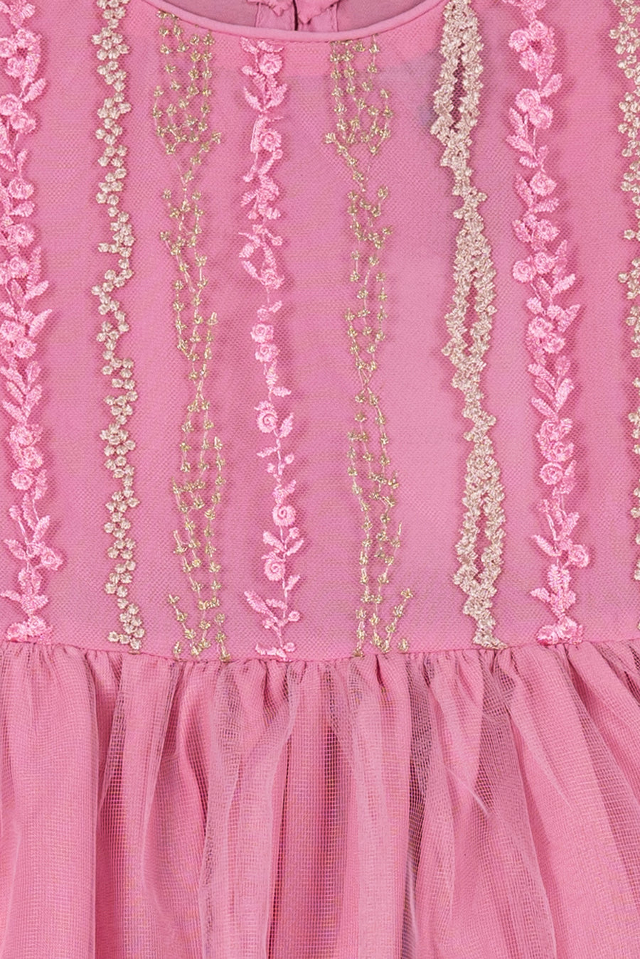Pink Girl's Fancy Frock