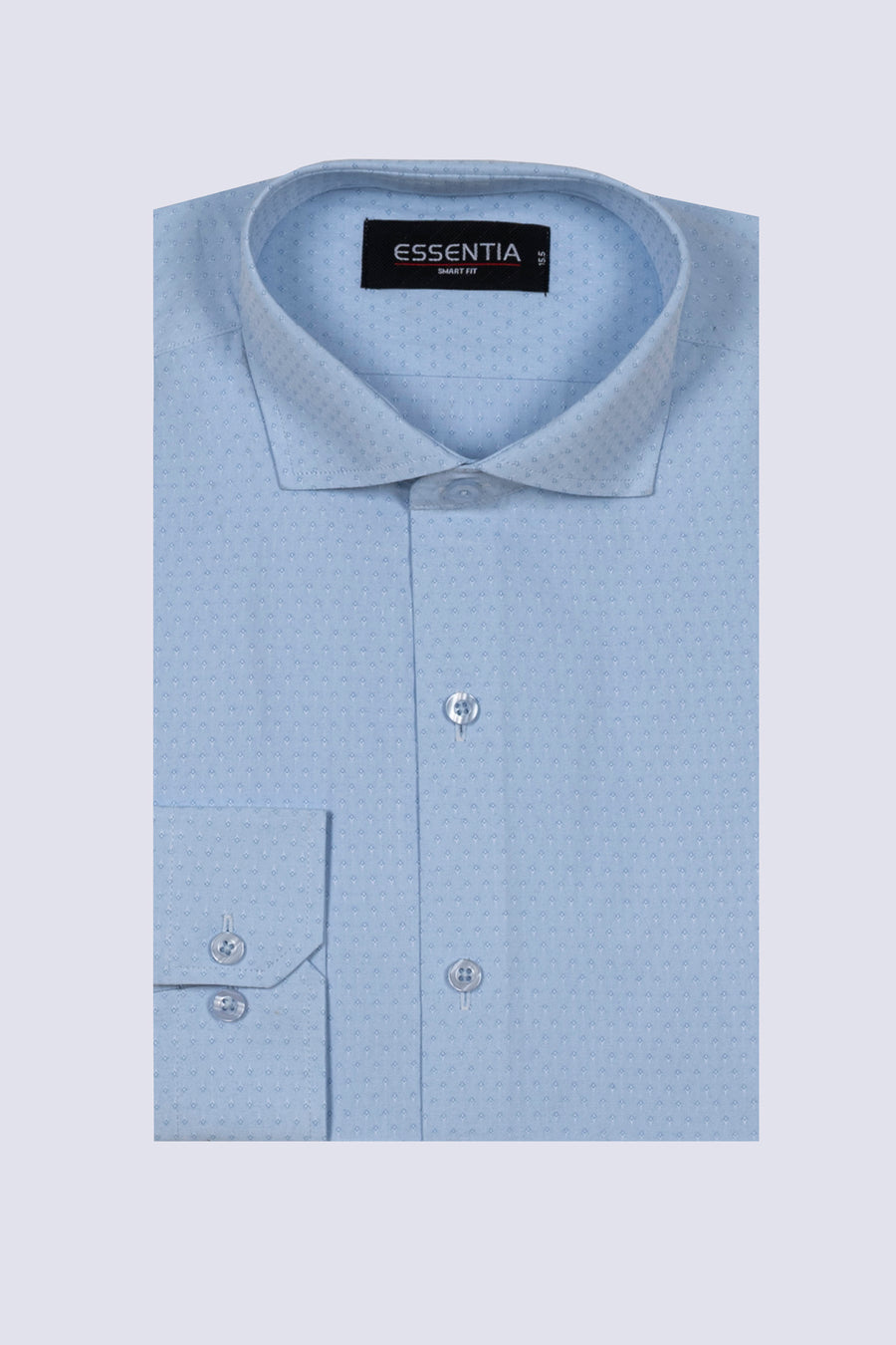 S Blue Men's Dress Shirt
