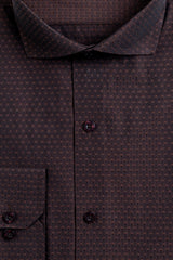 Chocolate  Men's Dress Shirt