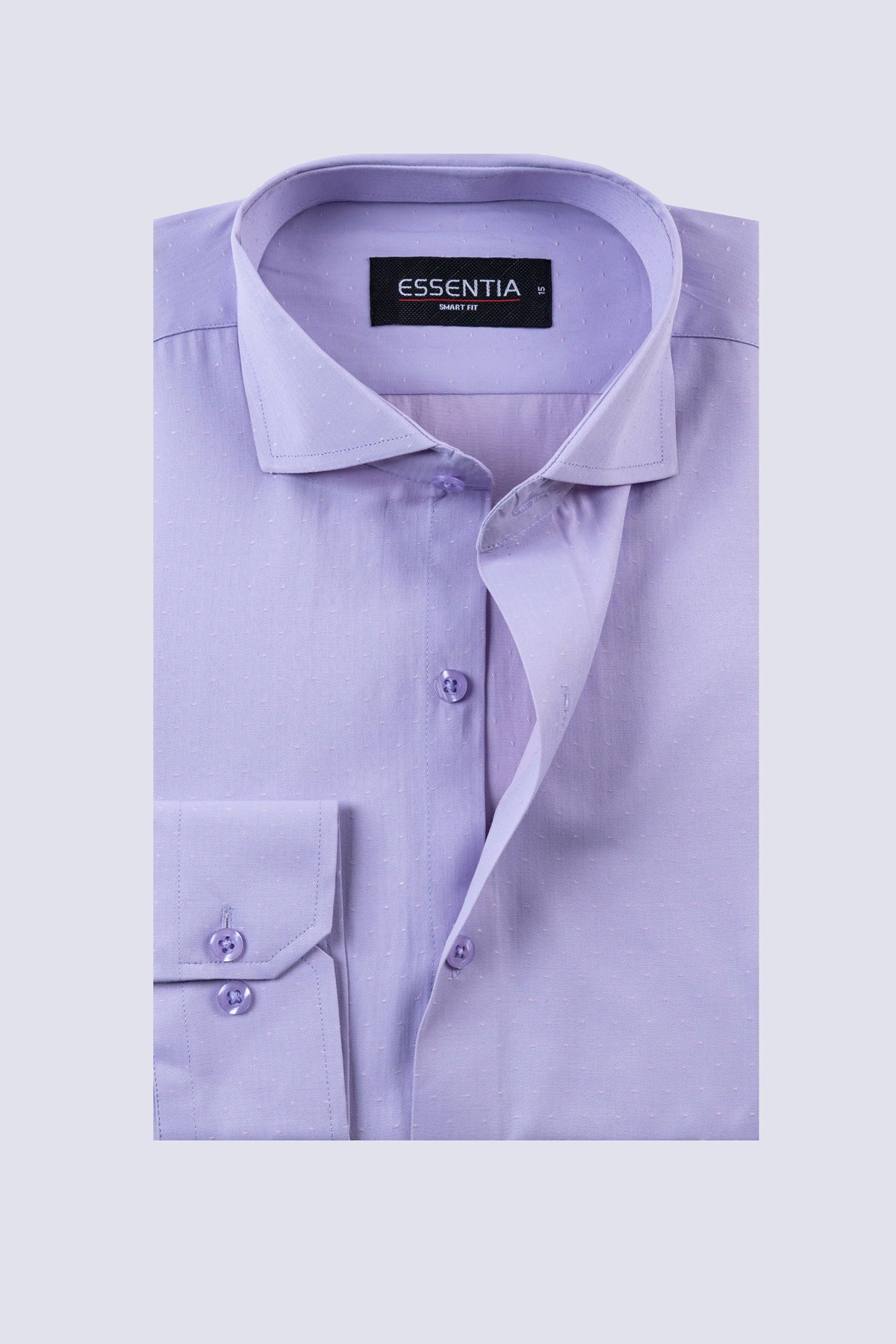 Purple Dots Men's Dress Shirt