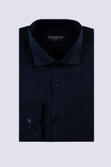 Navy Blue Men's Dress Shirt