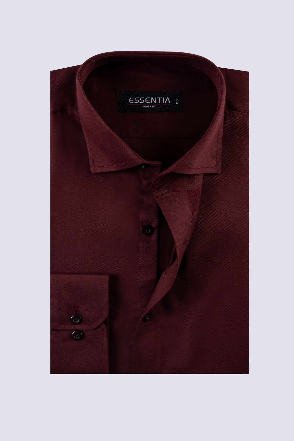 Maroon Men's Dress Shirt