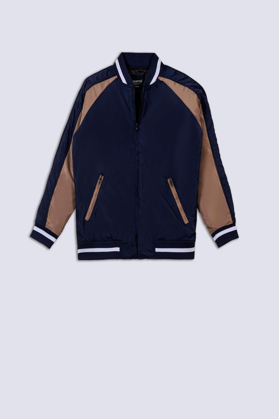 Blue Micro Febric Men's Jacket .