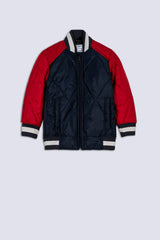 Red & Navy Boy's Puffer Jacket