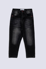 Charcoal Grey Boy's Denim Pant