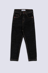 Charcoal Grey Boy's Denim Pant