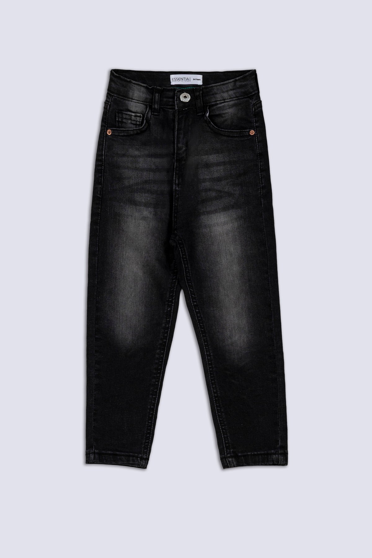 Charcoal Grey Boy's Denim Pant