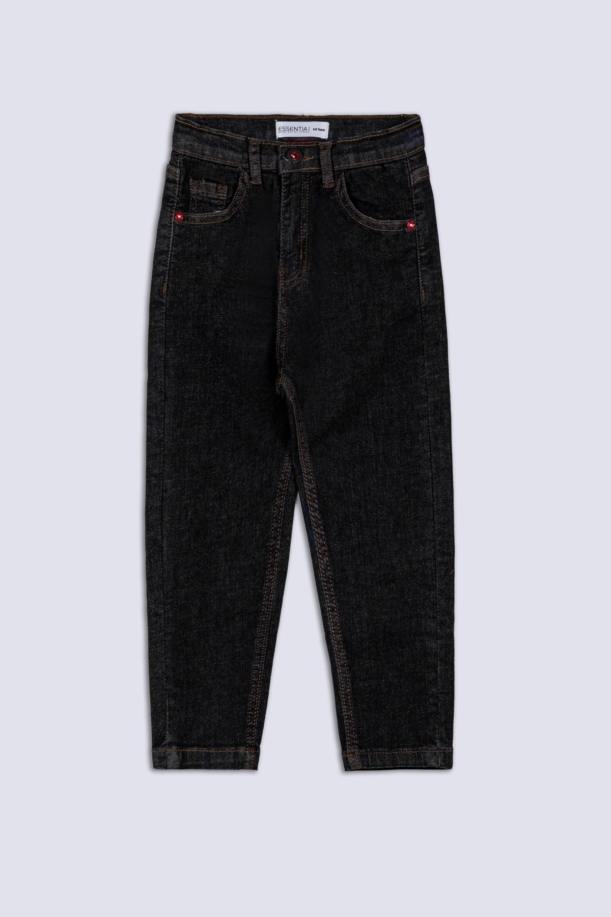 Charcoal Grey Boy's Denim Pant