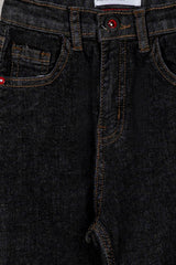 Charcoal Grey Boy's Denim Pant