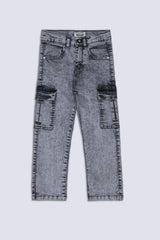 Grey Boy's Denim Pant