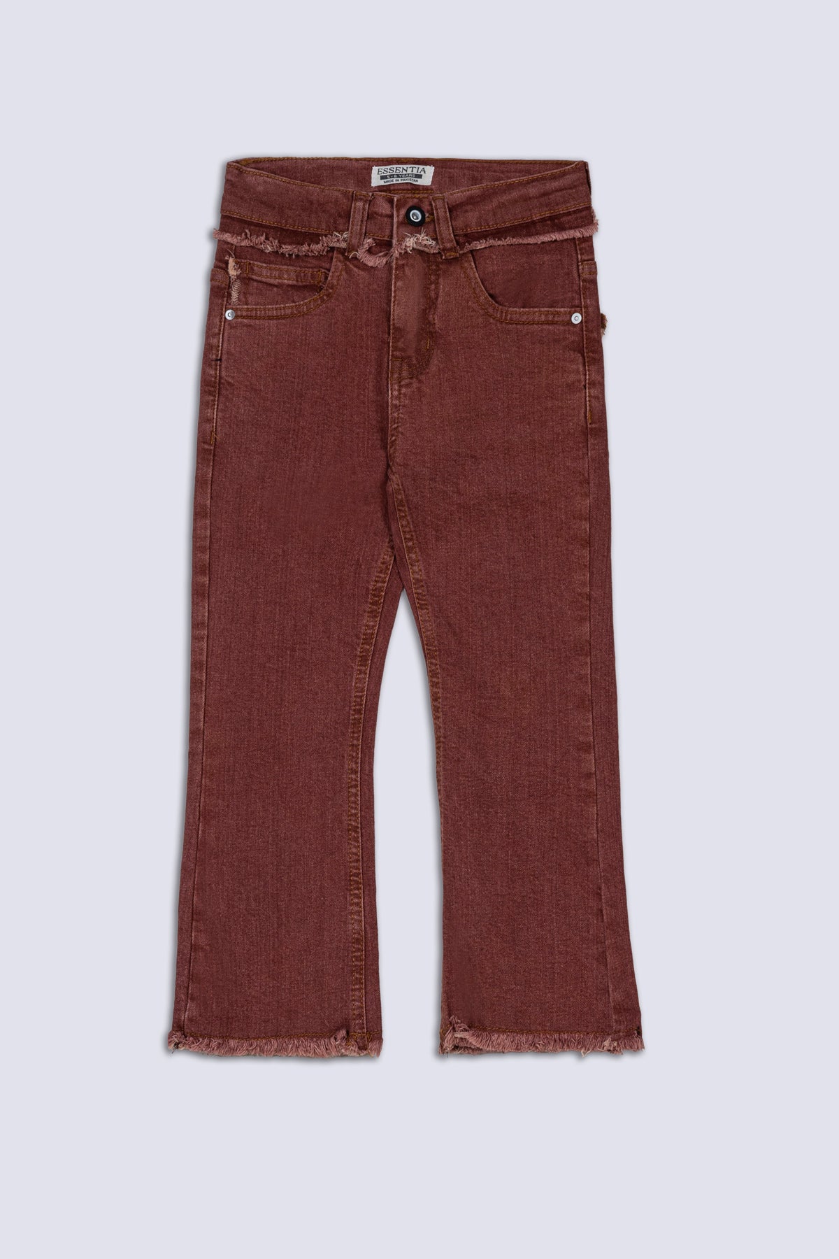 Rust Girl's Denim Pant