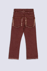 Rust Girl's Denim Pant