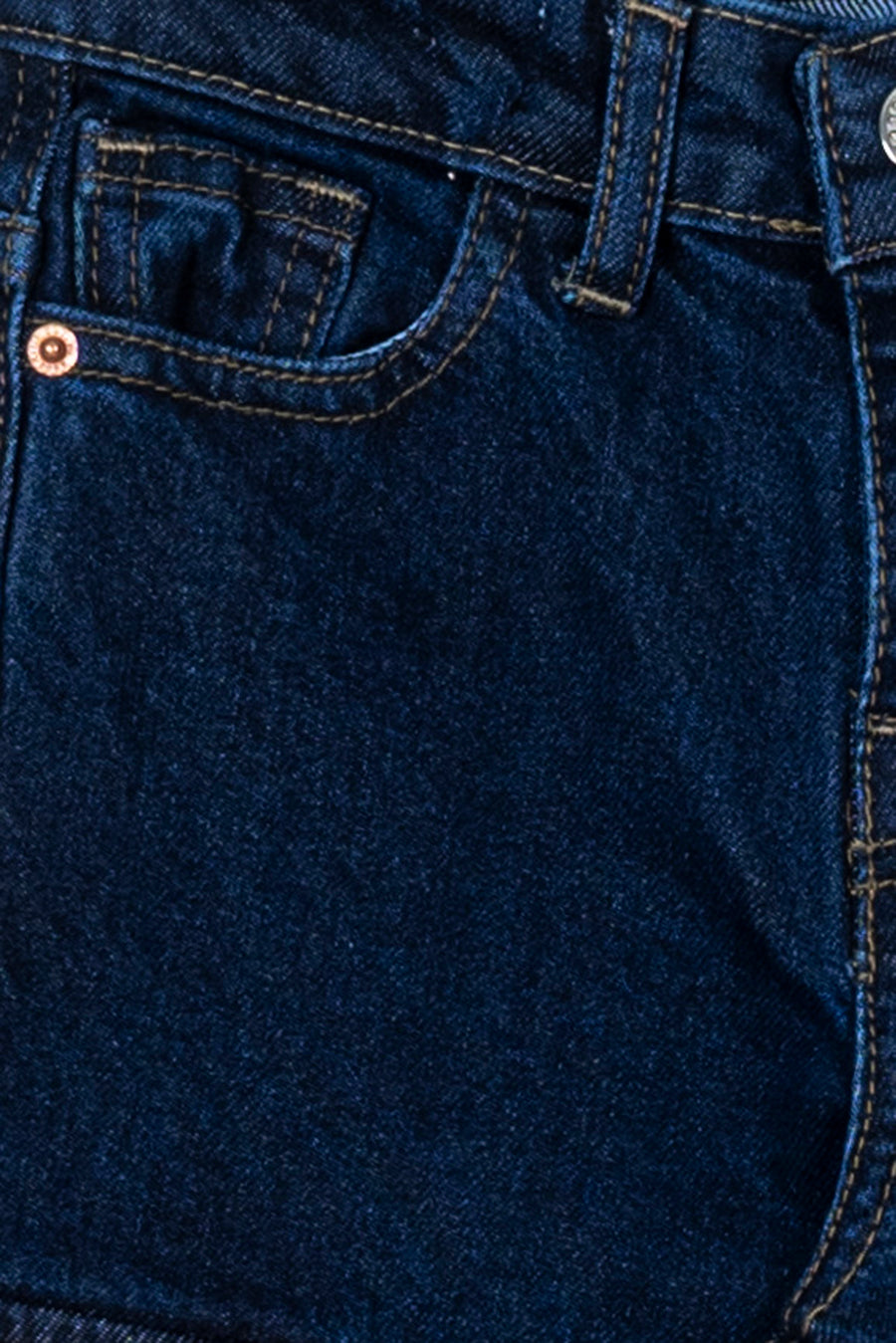 Wide Leg 6 Pockets Girl's Denim Pant