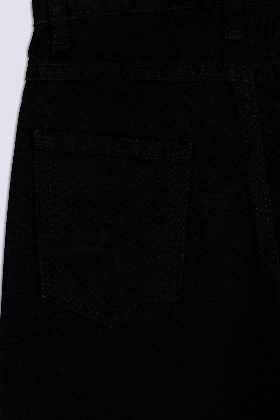 Black High Waist Girl's Pant