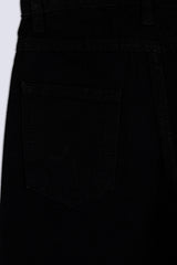 Black High Waist Girl's Pant