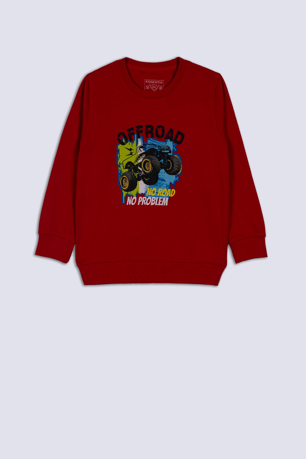 Red Off Road Boy's Sweatshirt.