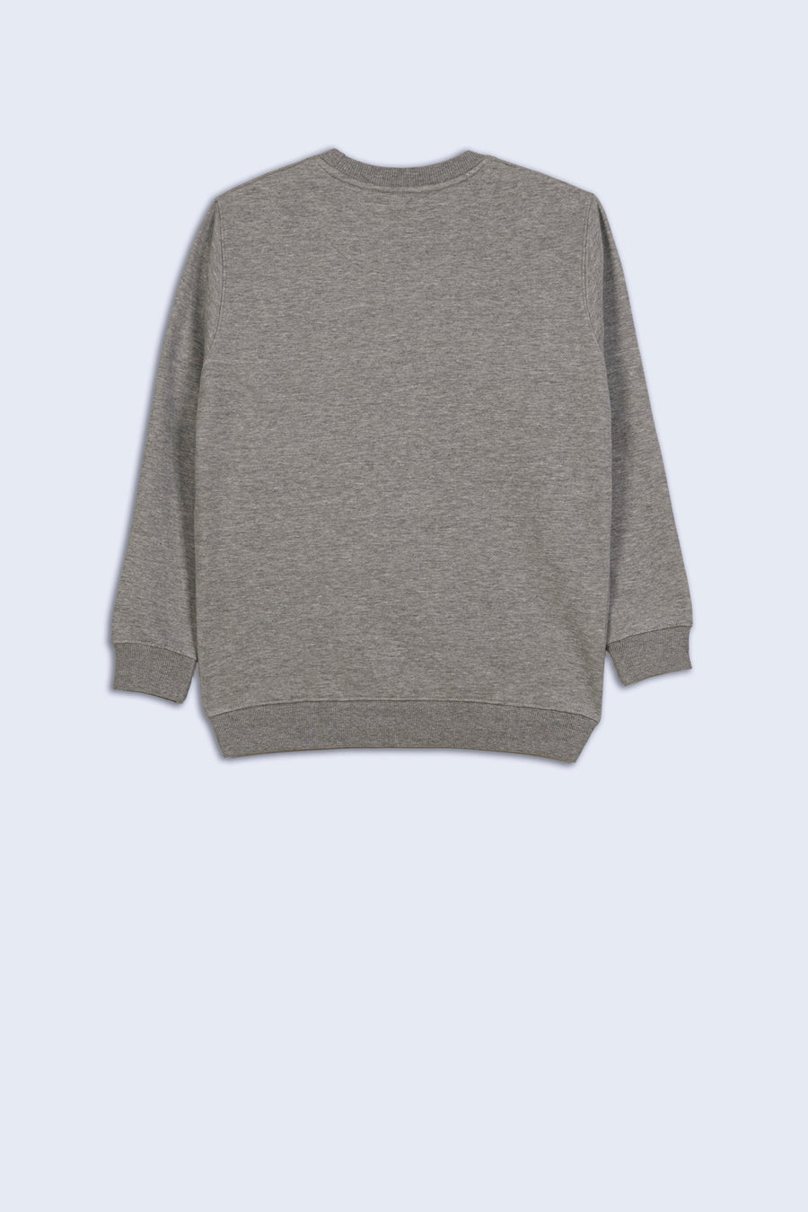Grey Men's Fleece Sweatshirt