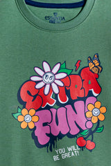 Extra Fun Girls Sweatshirt.