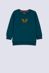 Teal Girl's SweatShirt