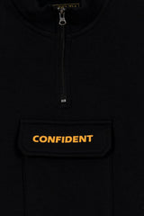 Confident Men's Fleece Sweatshirt