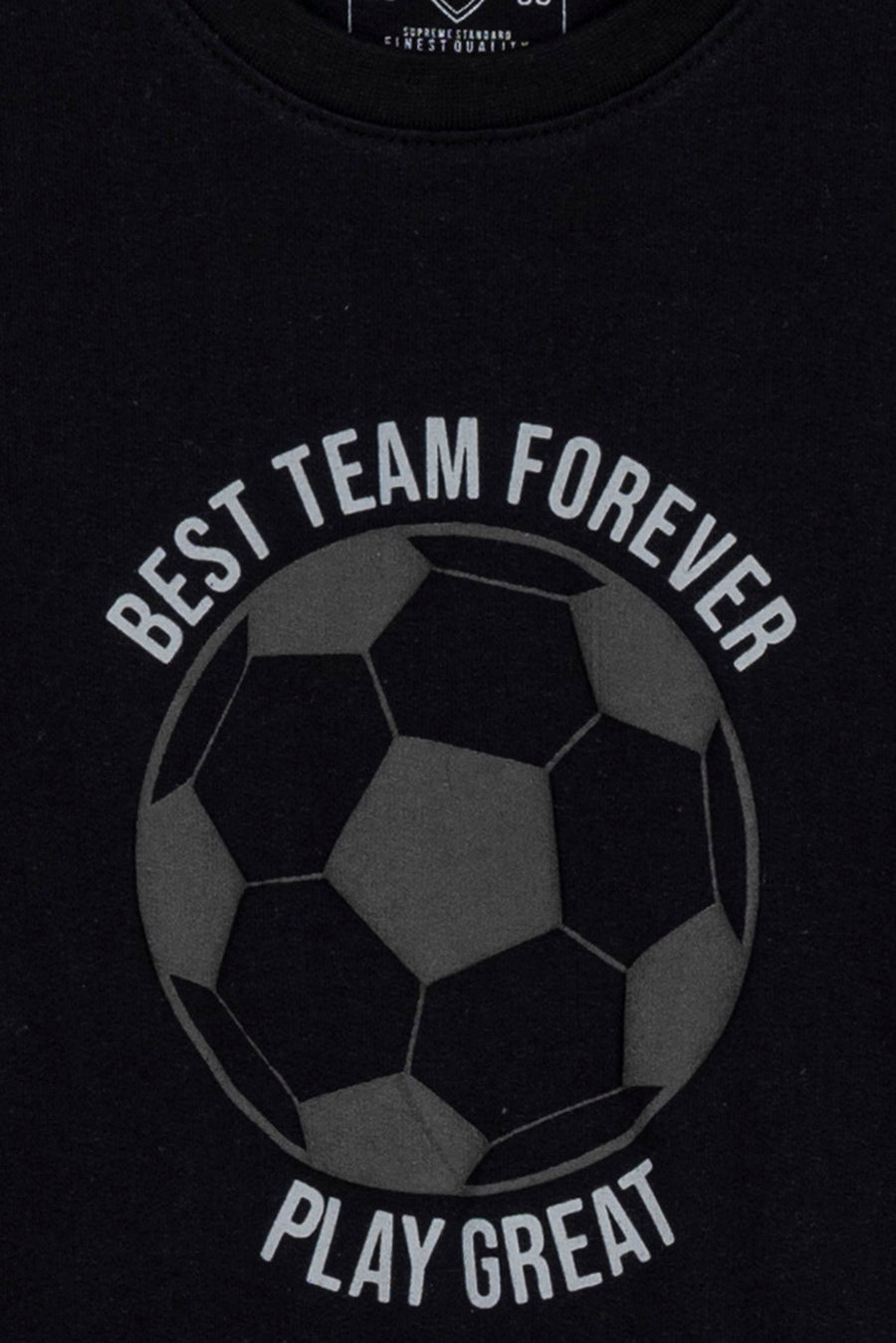 Black Football Boy's Sweatshirt