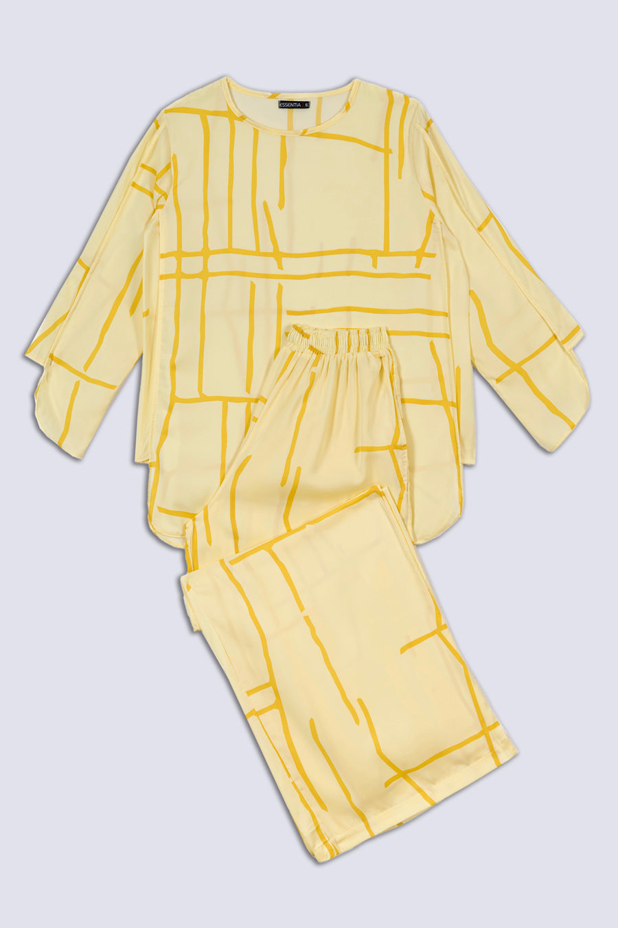Yellow Classic Ladies Co-Ord Set. – ESSENTIA