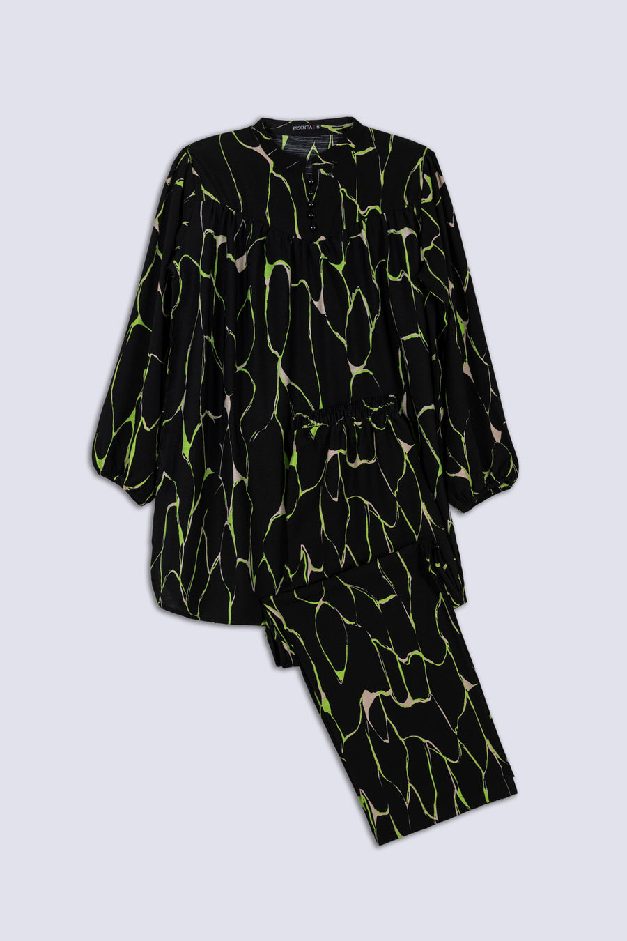 Abstract Print Ladies Co-Ord Set