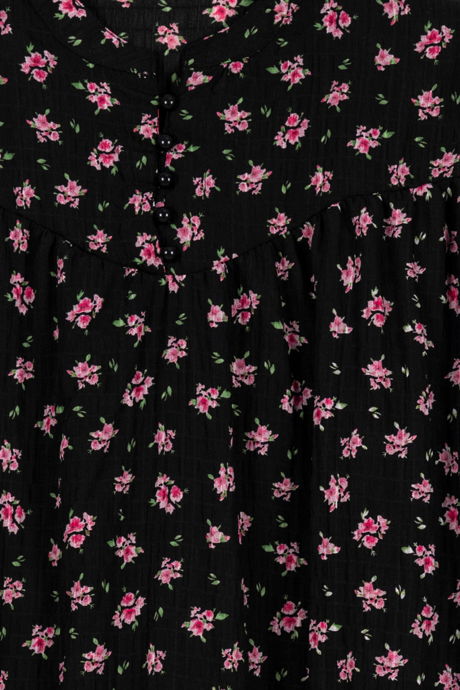 Black Floral Ladies Co-Ord Set