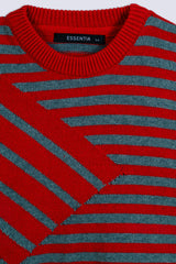 Red Striped Boy's Sweater.