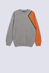 Colour Block Men's Sweater.