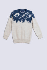 Mountain Waves Boy's Sweater.