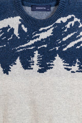 Mountain Waves Boy's Sweater.