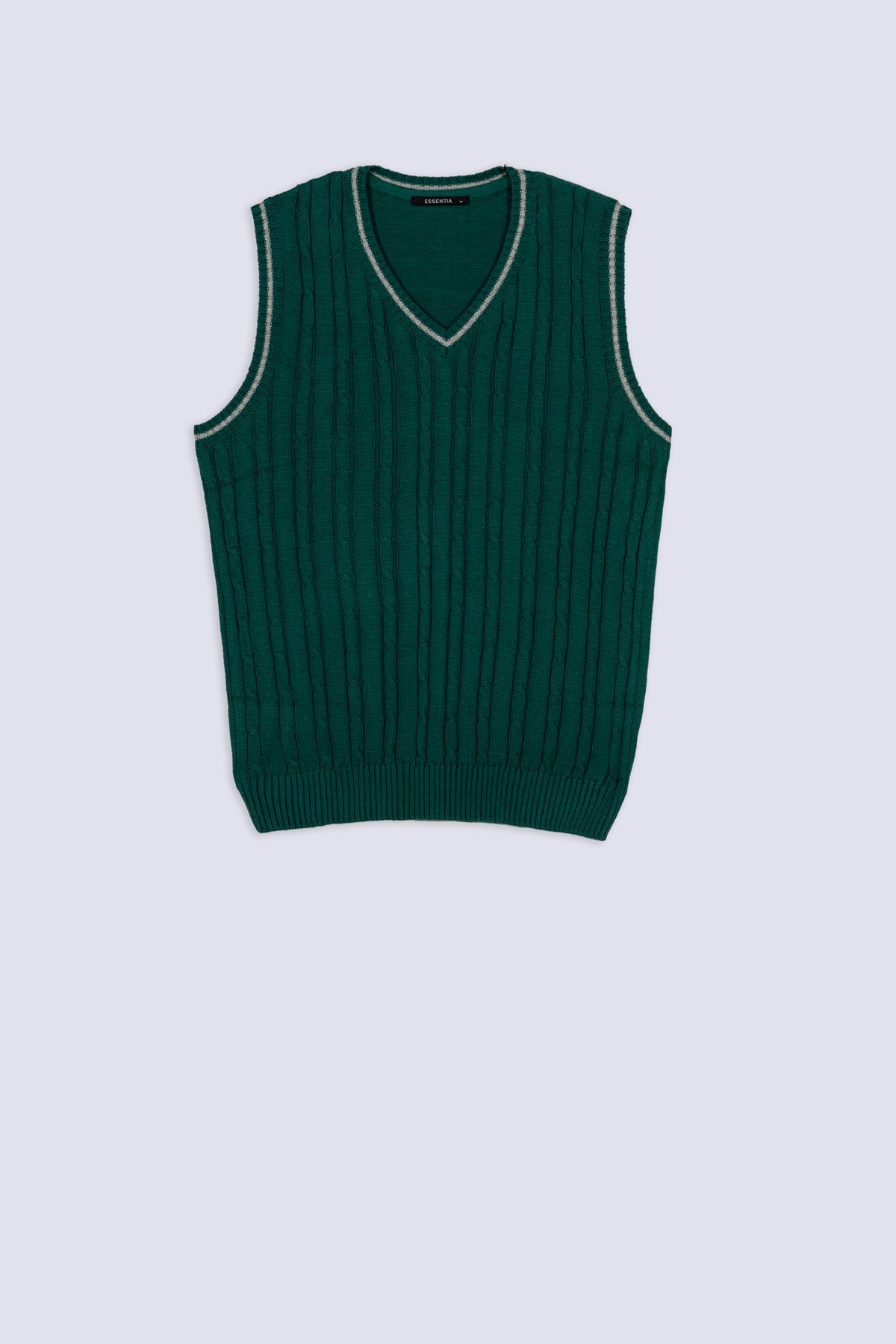 Refined Cable Texture Men's Sweater