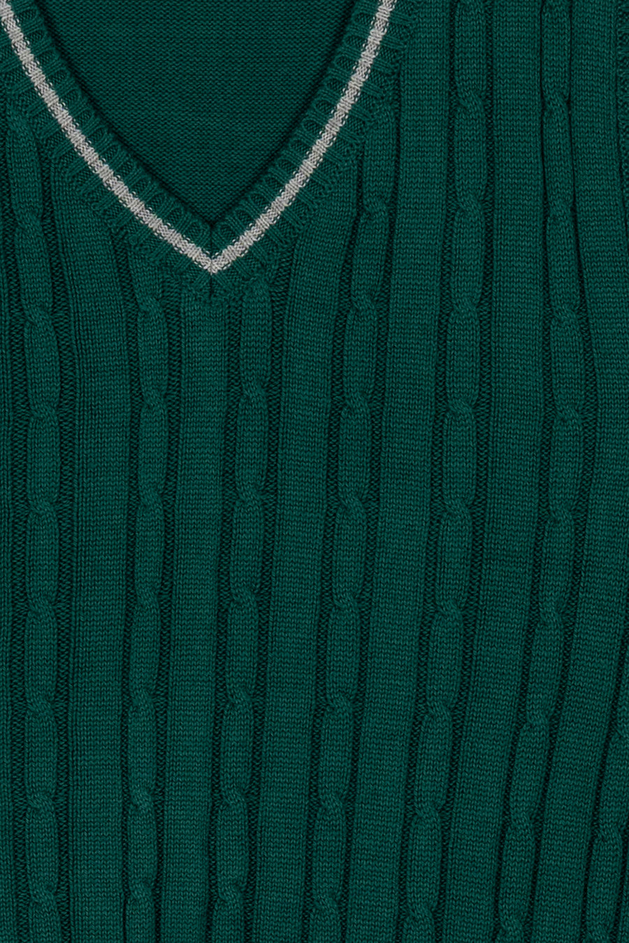 Refined Cable Texture Men's Sweater