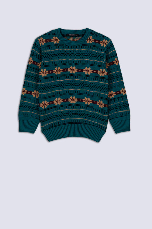 Vintage Graphic Boy's Sweater