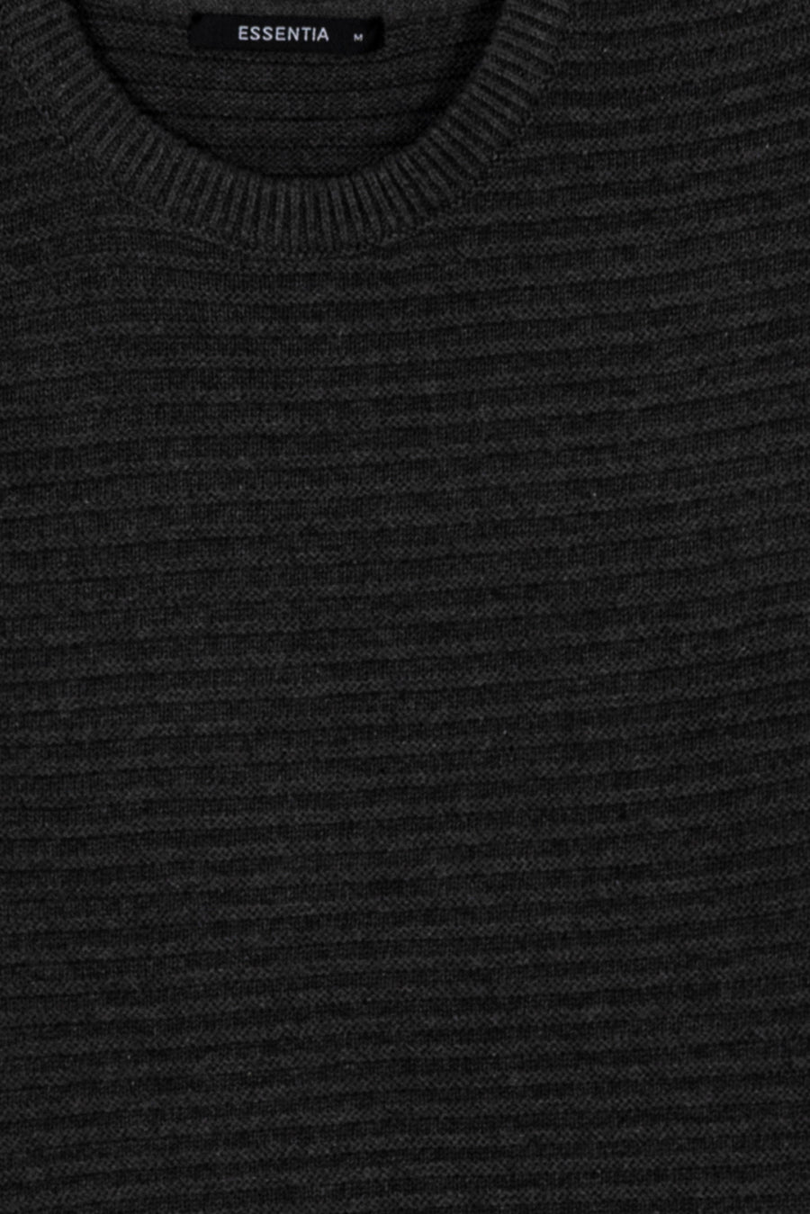 Charcoal Men's Round Neck Sweater