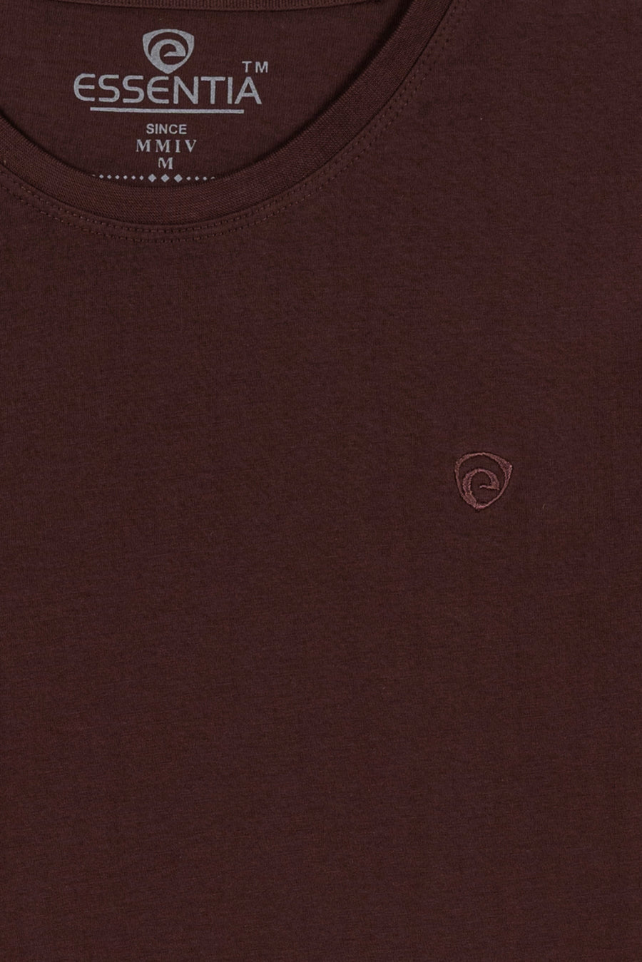 Light Brown Men's Plain T-Shirt