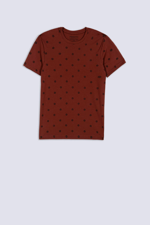 Geometric Printed Men's T-Shirt
