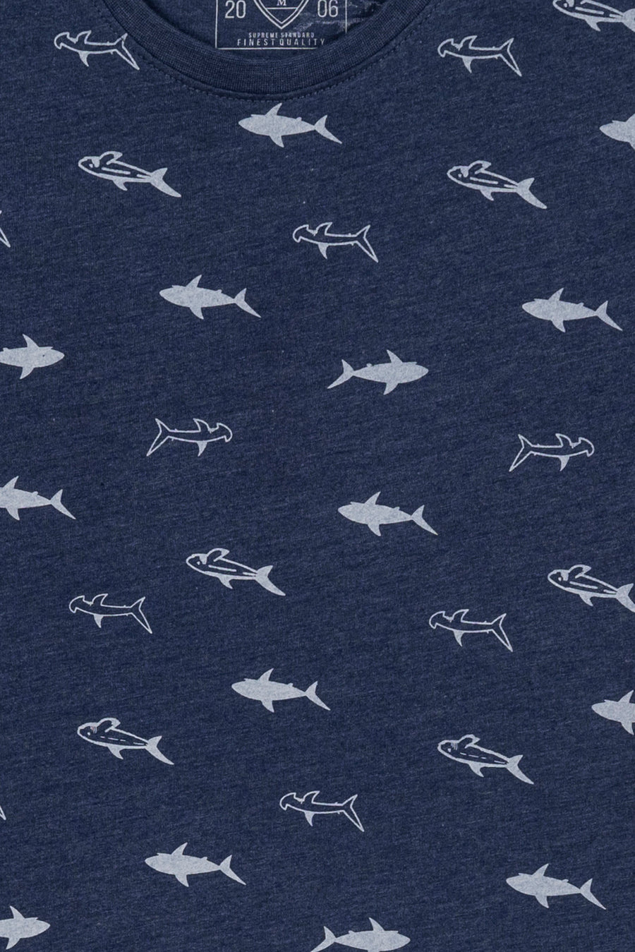Blue Shark Men's Printed T-Shirt