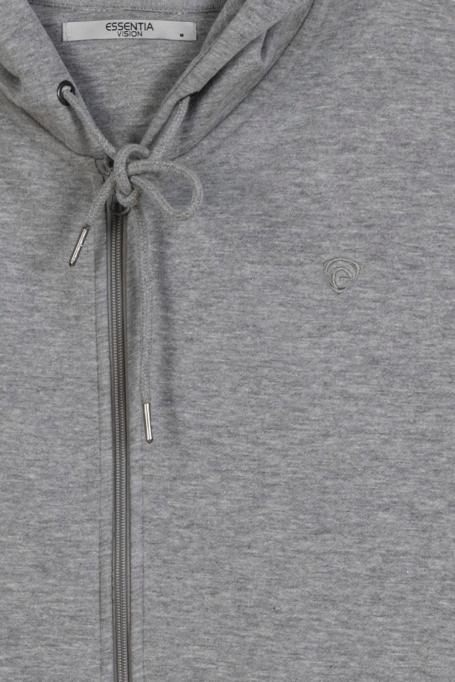 Grey Men's Fleece Hood