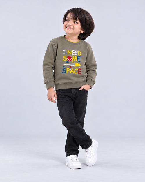 I Need Some Space Boy's Sweat Shirt